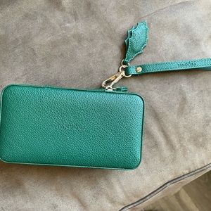 Limited Edition Leather Pandora Jewelry Organizer Travel Box Wristlet EUC